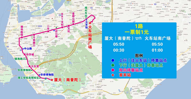 厦门BRT最新线路图全景解析